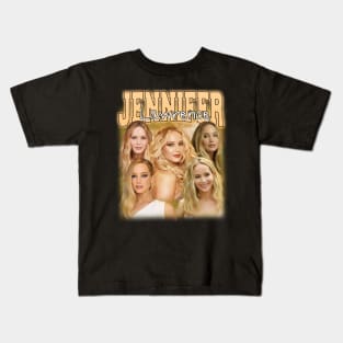 RETRO VINTAGE JENNIFER LAWRENCE BOOTLEG STYLE Kids T-Shirt